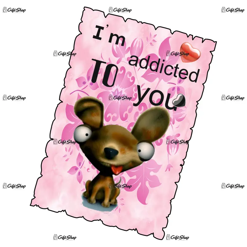I`m addicted to you, magnet frigider mgs084